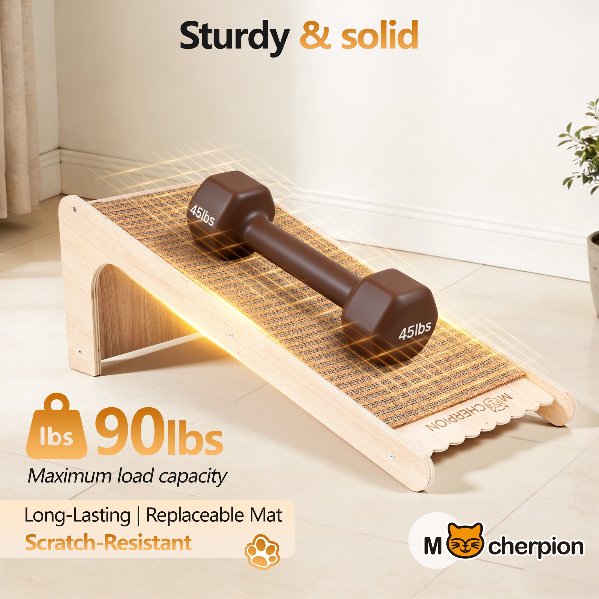 Cork cat Scratching Board