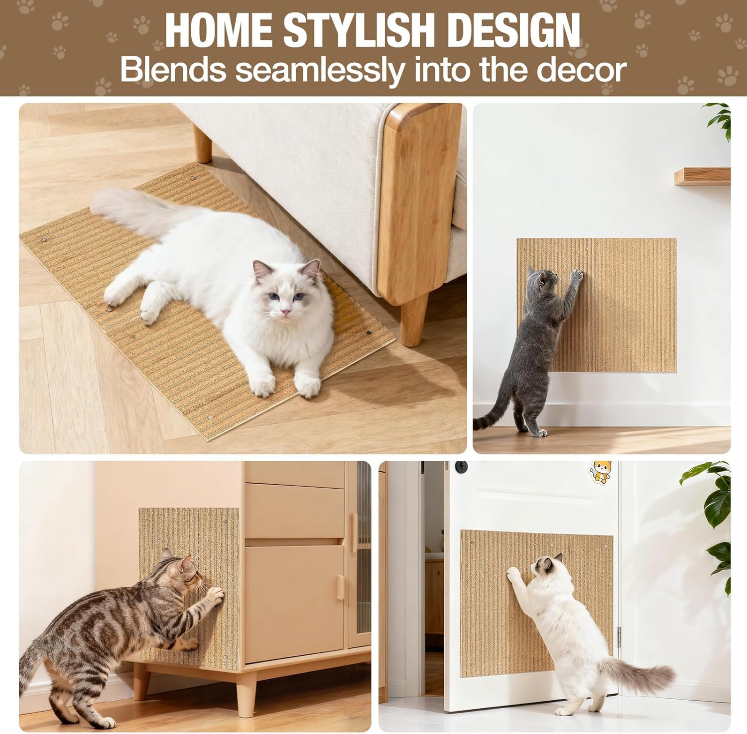 Cork Cat Scratch board 2PCS